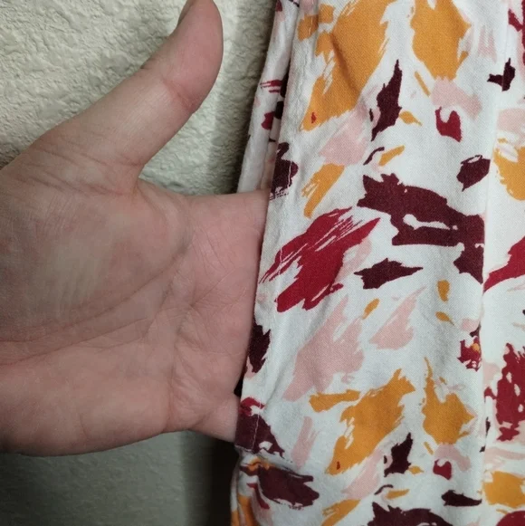 Wayward Fancies eShakti Cap Sleeve V-Neck Midi Dress Size 1X - Picture 4 of 8